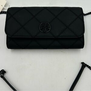 Women's Tory Burch matte chain wallet Crossbody NWT